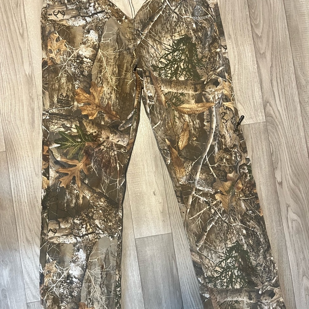 Realtree Camouflage Men's Pants - Brown and Green